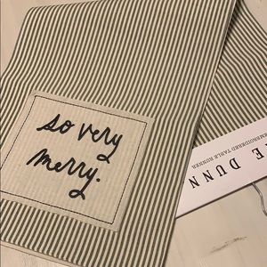 Rae Dunn So very merry Christmas table runner